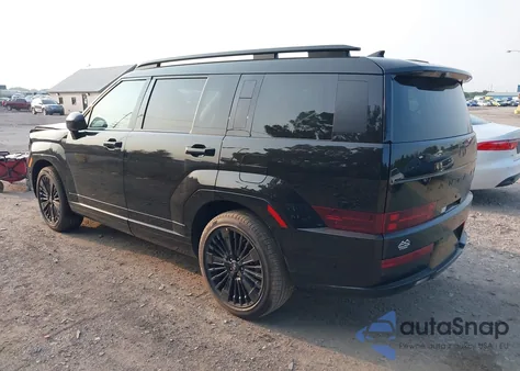 2025 Hyundai Santa Fe Hybrid Calligraphy z USA, uszkodzony, nr VIN 5NMP5DG17SH039516